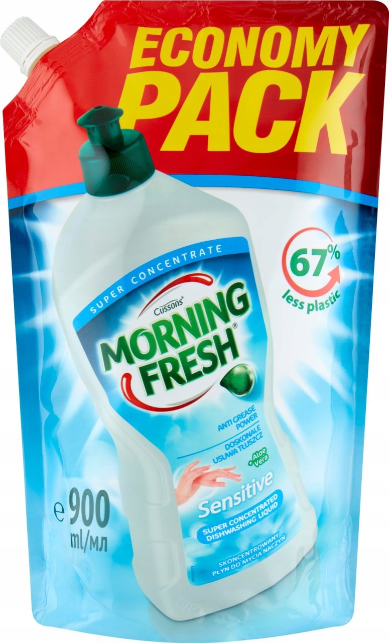 

Morning Fresh Sensitive Płyn Do Mycia Naczyń 900ML