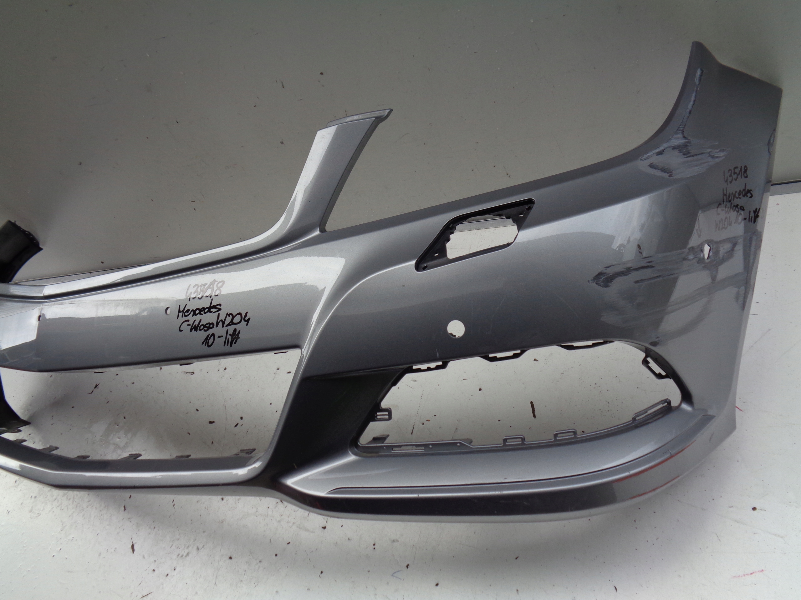 front bumper MERCEDES C-KLASA W204 10- LIFT NR 43518