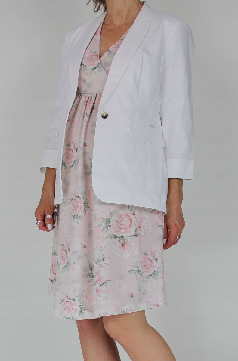 CUDNA SUKIENKA CIĄŻOWA do karmienia XLchrzciny itp Rozmiar XL