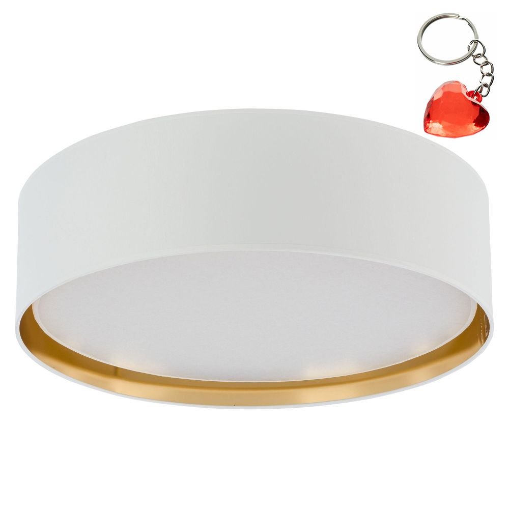 Stropná lampa Bilbao White/gold 600 3433 Tk Lighting