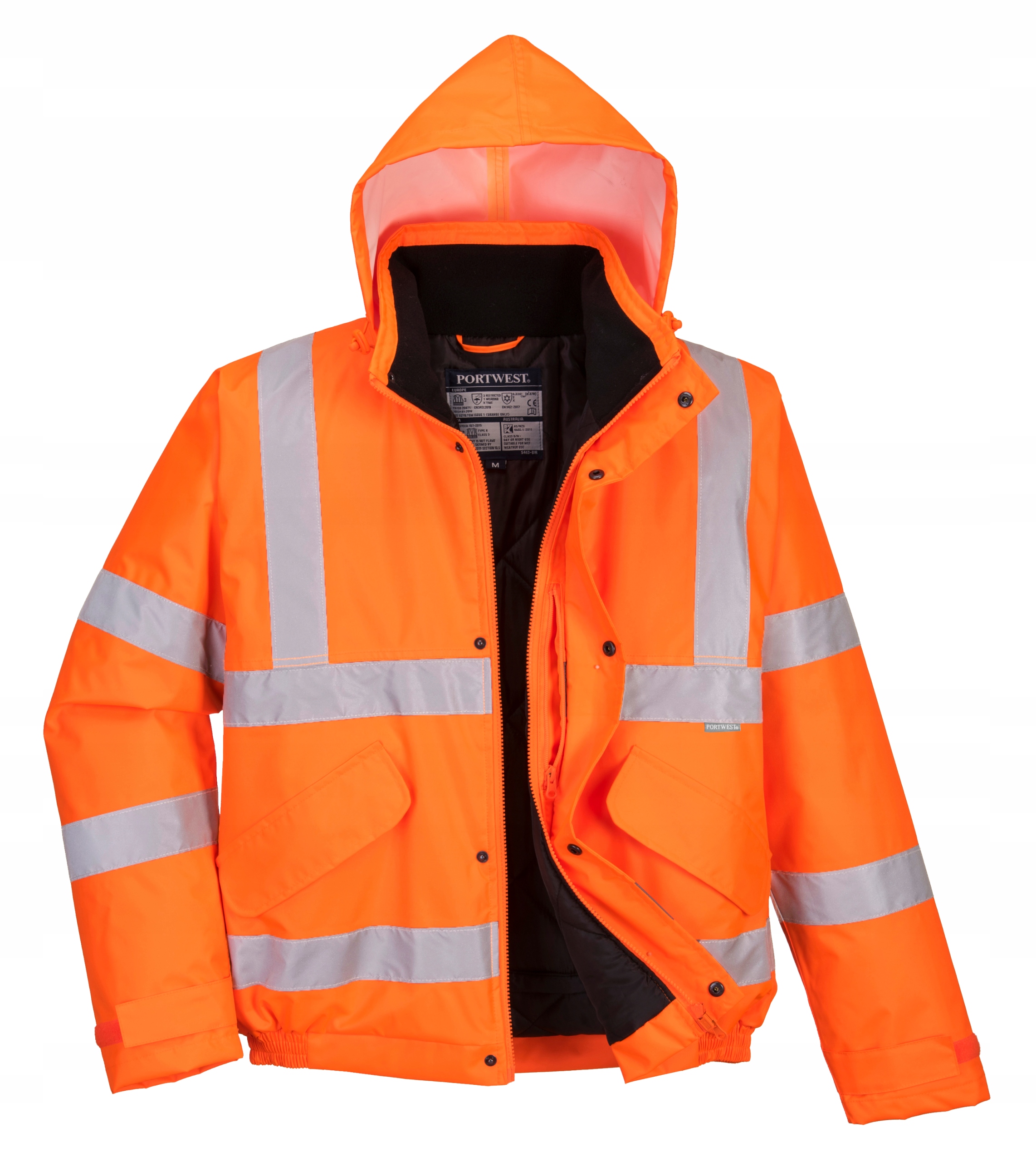 Výstražná bunda Bomber S463 Orr vel. XL