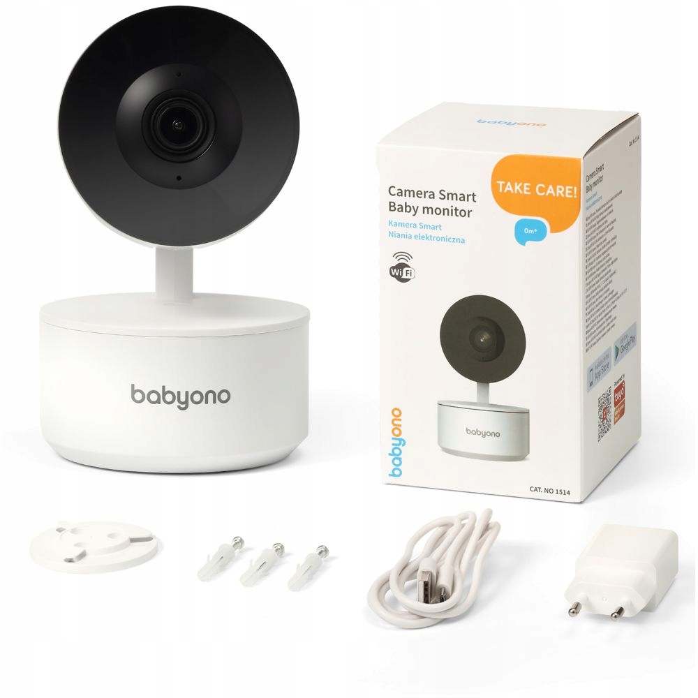 Niania elektroniczna Kamera Smart Full Hd czujnik ruchu dźwięku Babyono