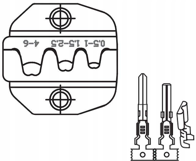 Zaciskacz konektorów nieizolowanych Proskit Marka Pro'sKit