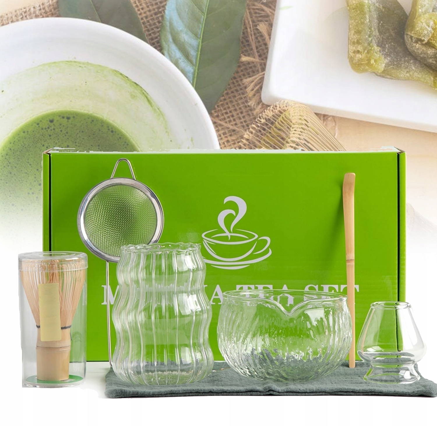 Sada Metliček Na Matchu, Sada Na Čaj Macha, Sada Na Matcha Čaj