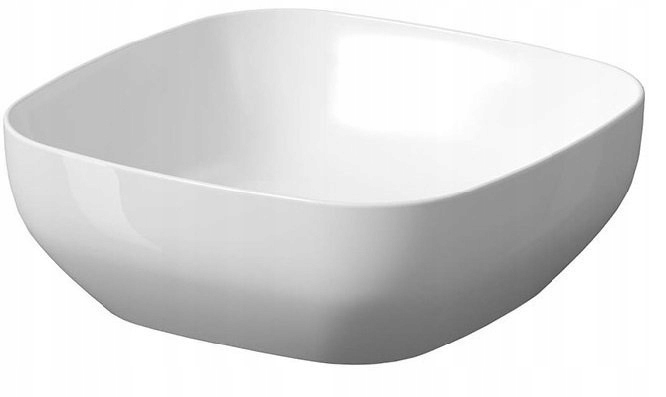 Umyvadlo Larga čtvercové 38x38 bílé