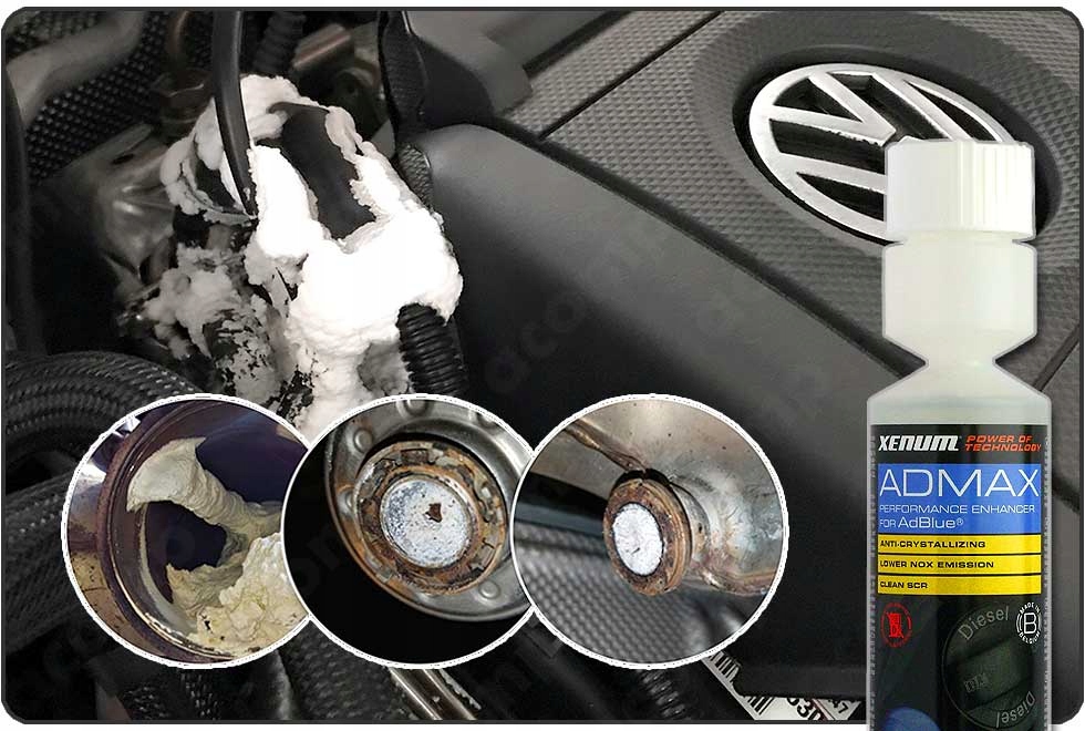 XENUM Admax SCR uklad dodatek aktywny do AdBlue Packaging Volume 250 ml