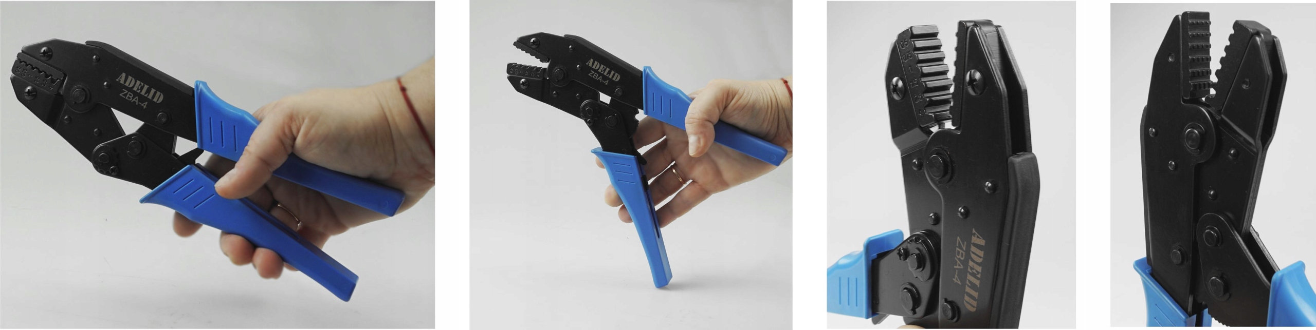 ZACISKARKA PRASKA DO KOŃCÓWEK KABLI TULEJEK 0,5-4 Kod producenta ZBA RĘCZNA ZŁĄCZKEK KONEKTORÓW PRZEWODÓW