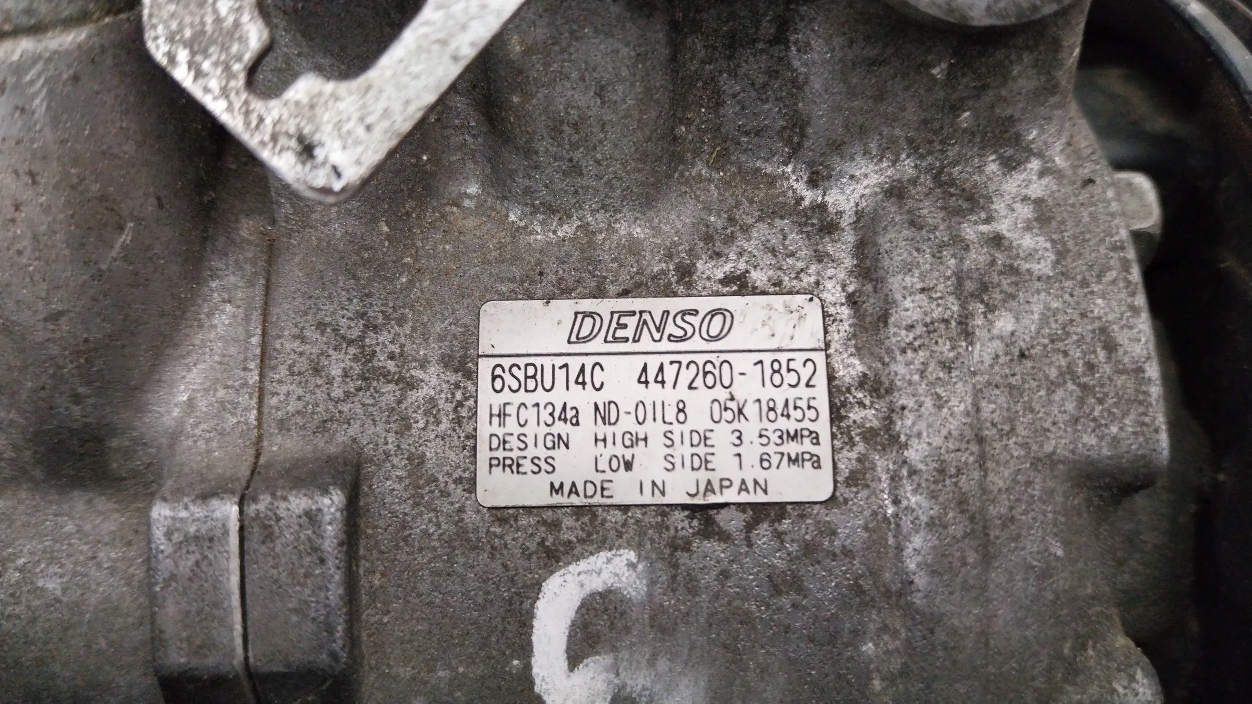KOMPRESOR KLIMATIZACIJE 447260-1852 BMW E90 E91 E92 E93 E87 E84 2.0D N47