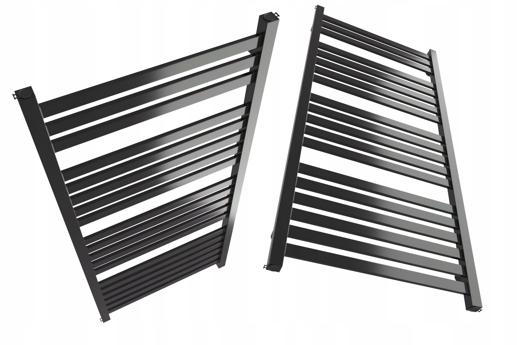 Koupelnový Radiátor Imp 950/530 Černý Lesk