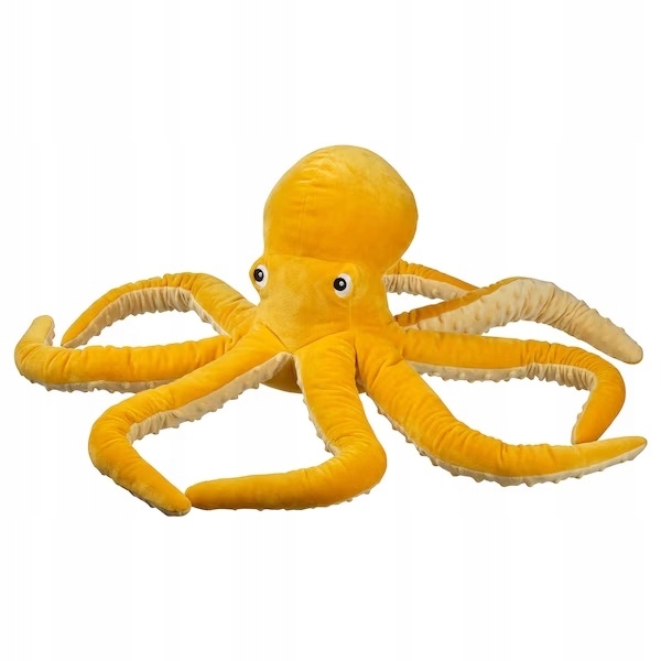 

Ikea Blavingad Pluszak, ośmiornica/żółty, 50 cm