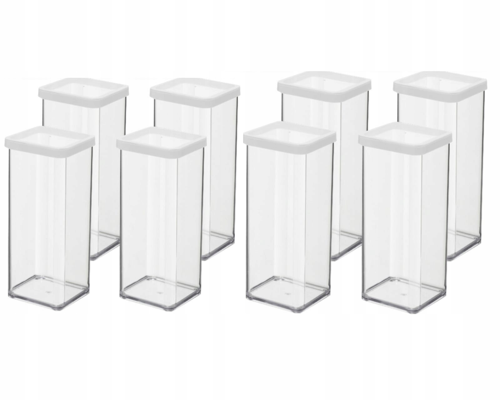 

Rotho Zestaw 8 Pojemników 1,5 l na żywność Loft