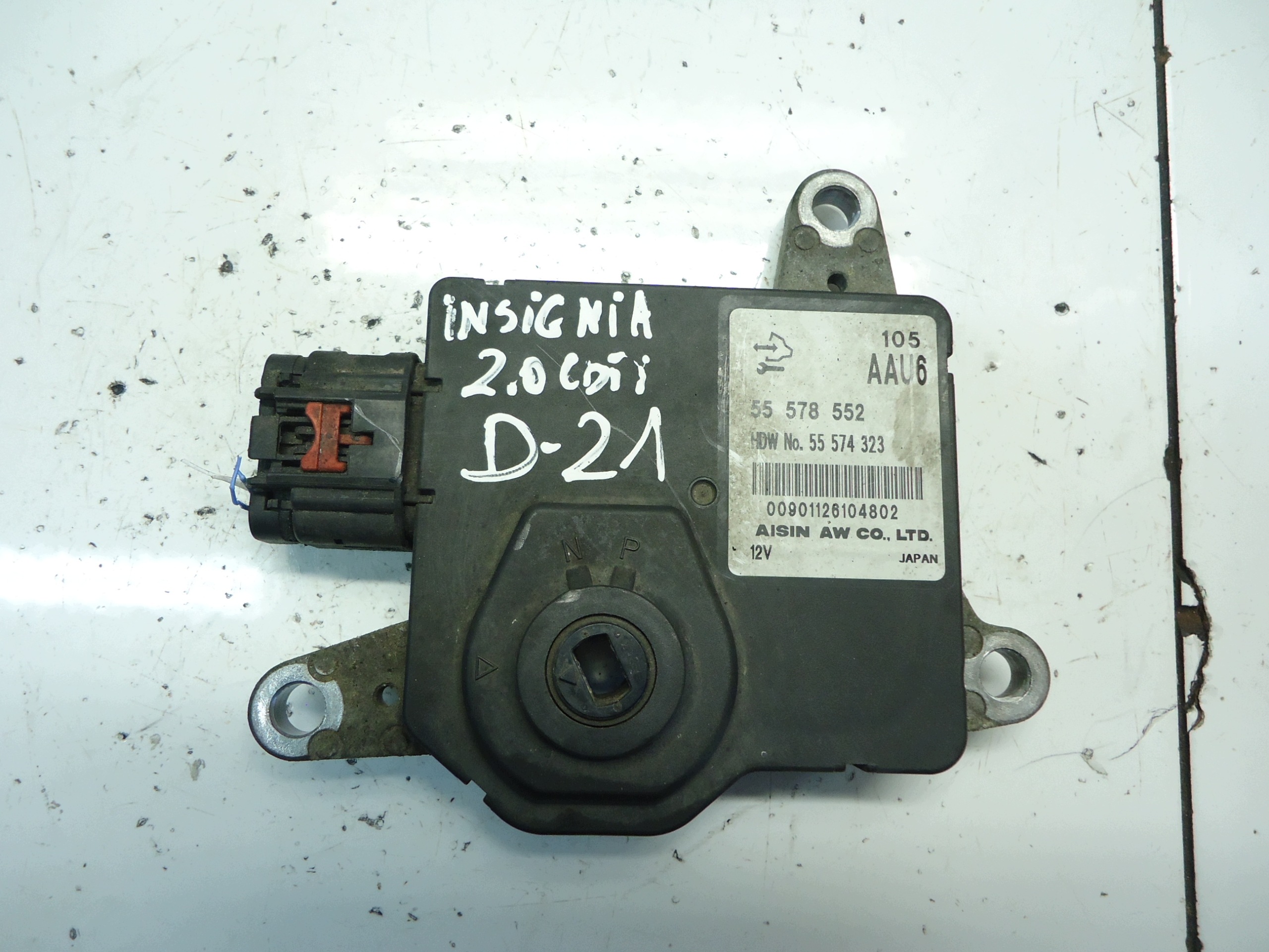 OPEL INSIGNIA 2.0CDTI A20 control unit gearboxes 55578552