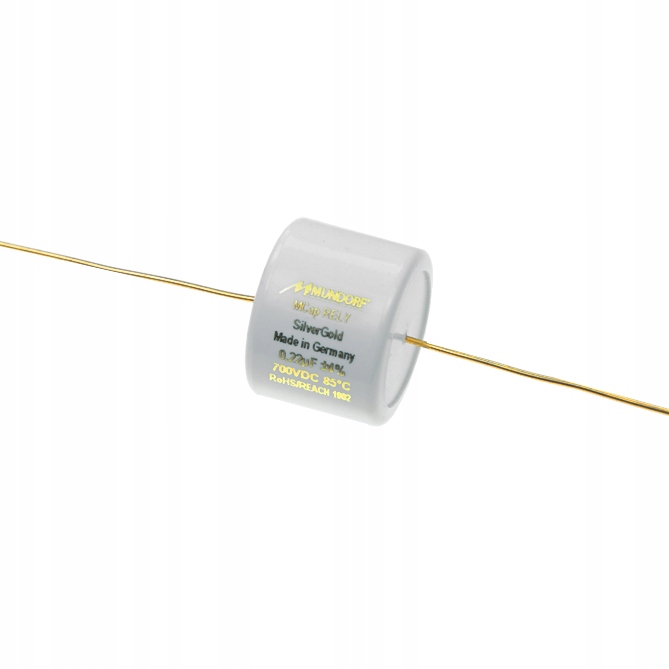 Kondenzátor Mcap Rely SilverGold 0.22uF 0,22uF, 220nF 700V 4% Mundorf
