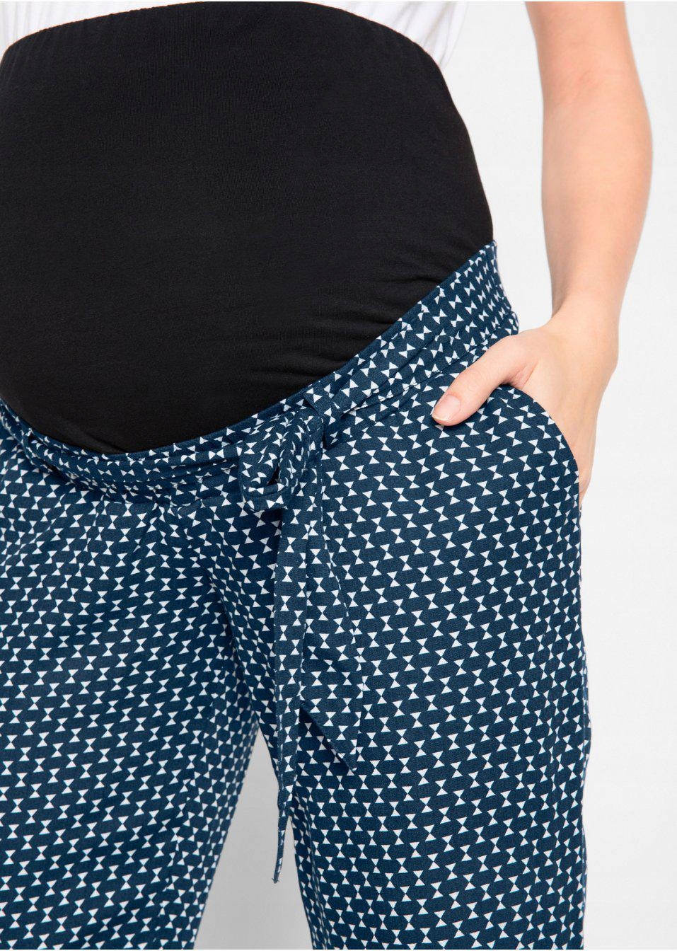 LUŹNE SPODNIE CIĄŻOWE__46 Fason baggy