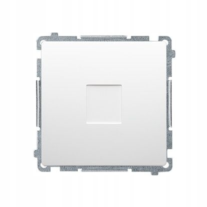 

Biała zaślepka z mostkiem BMPS.01/11 Simon Basic