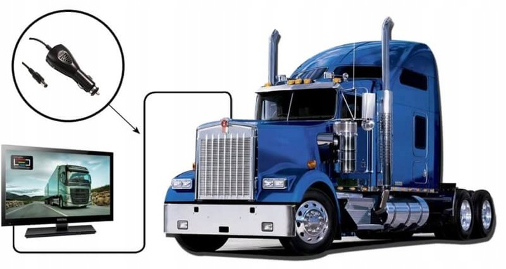 Telewizor 24"HD DVB-T2 230/12V KEMPING TIR