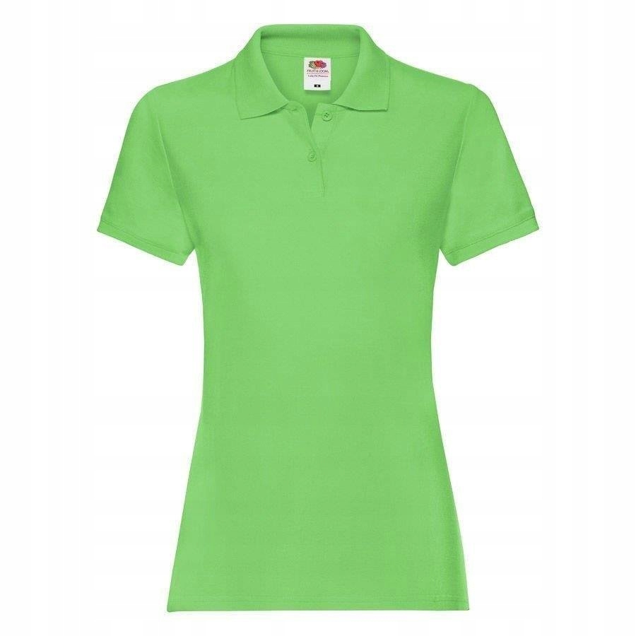 

Damska koszulka polo Fruit Premium limonkowa L
