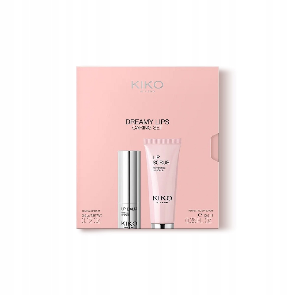 Zestaw Do Pielęgnacji Ust Peeling Balsam Kiko Milano Dreamy Lips