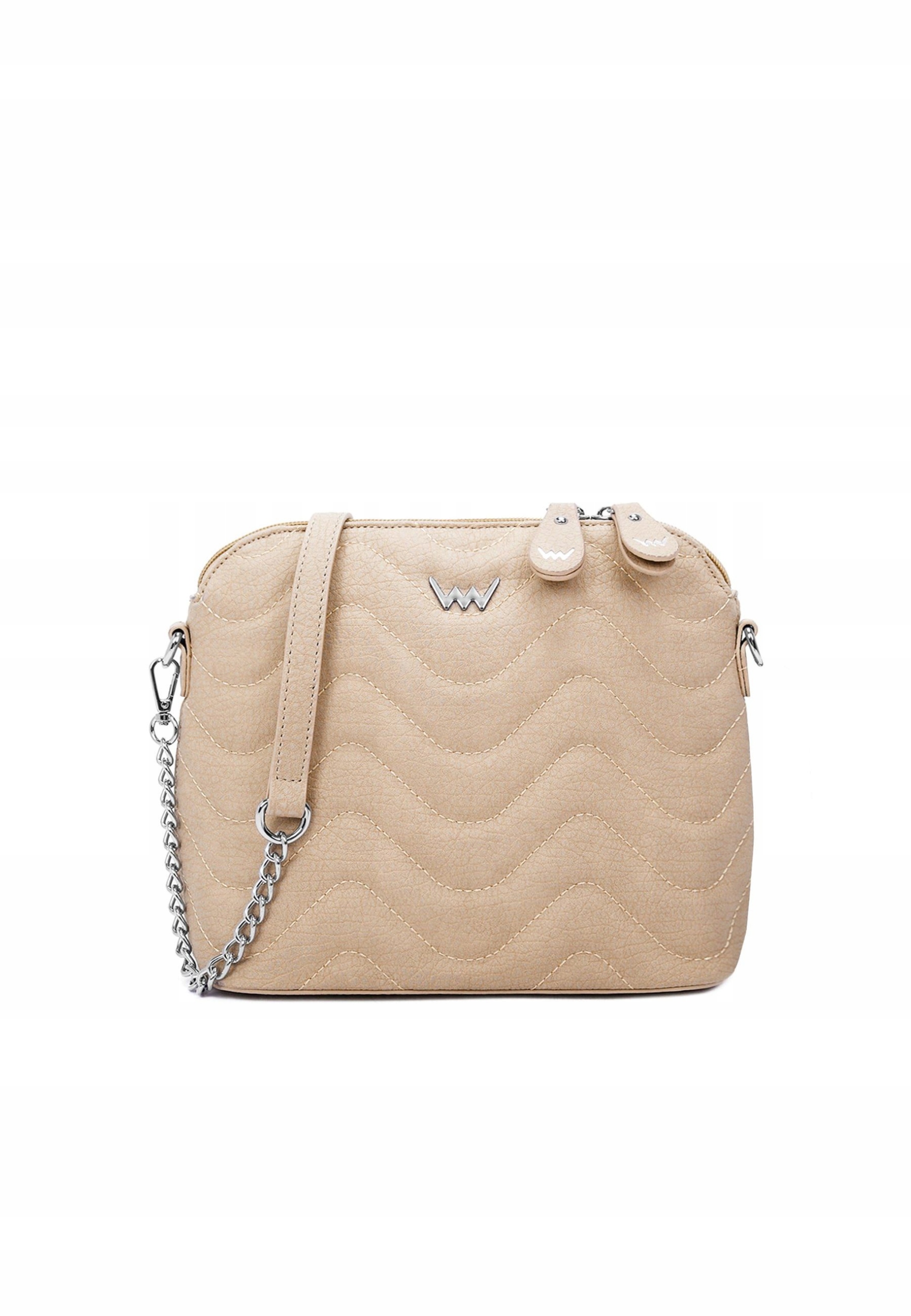 Dámská kabelka crossbody Vuch Zita béžová prošívaná koženka