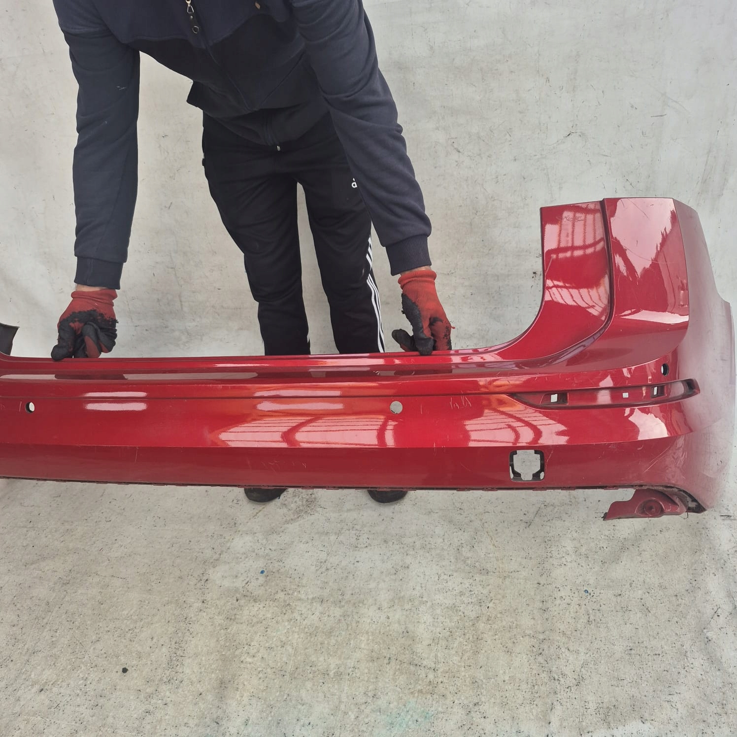 VW GOLF VIII 8 KOMBI 19-> bumper rear part rear PDC