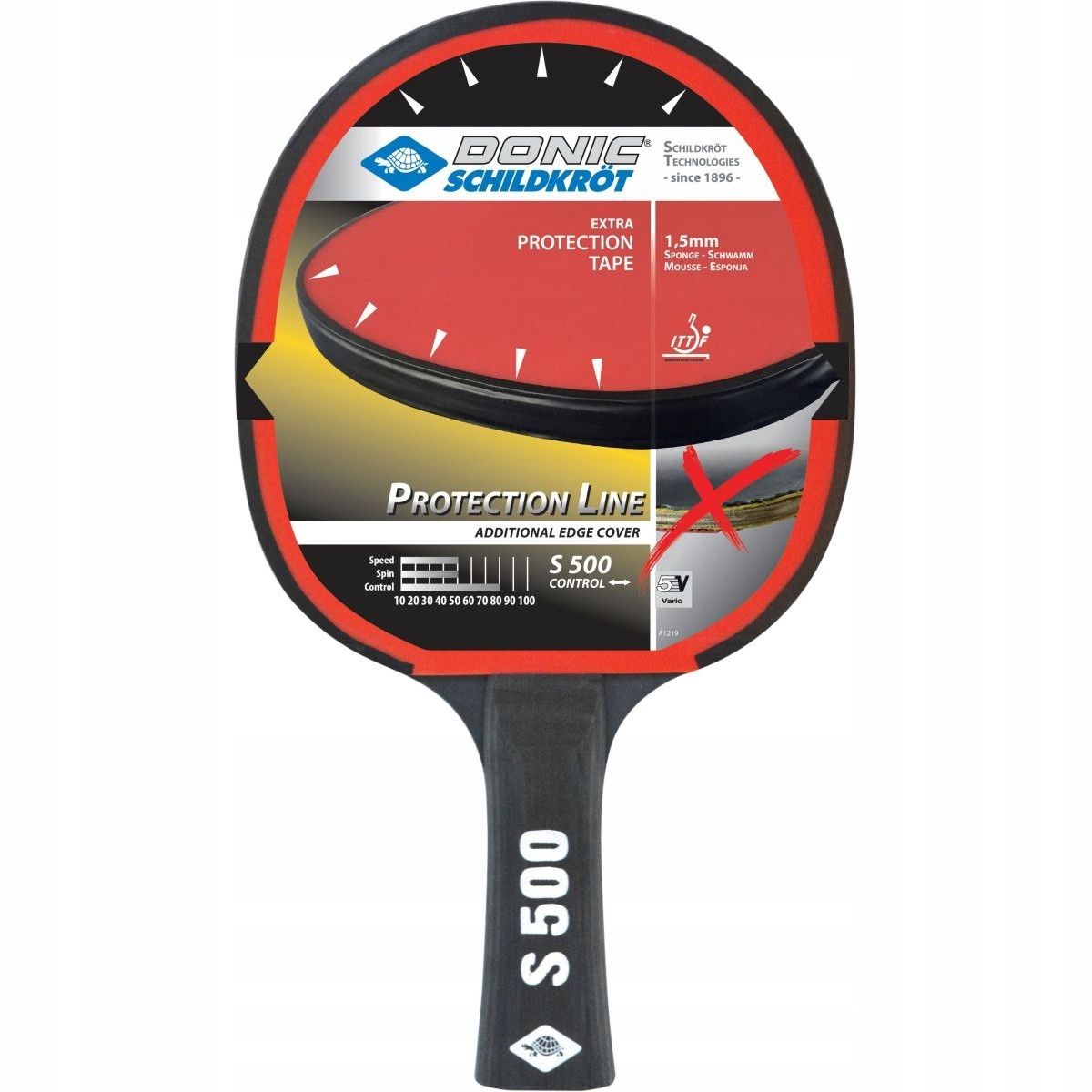 

Rakietka do tenisa stołowego Donic Protection S500