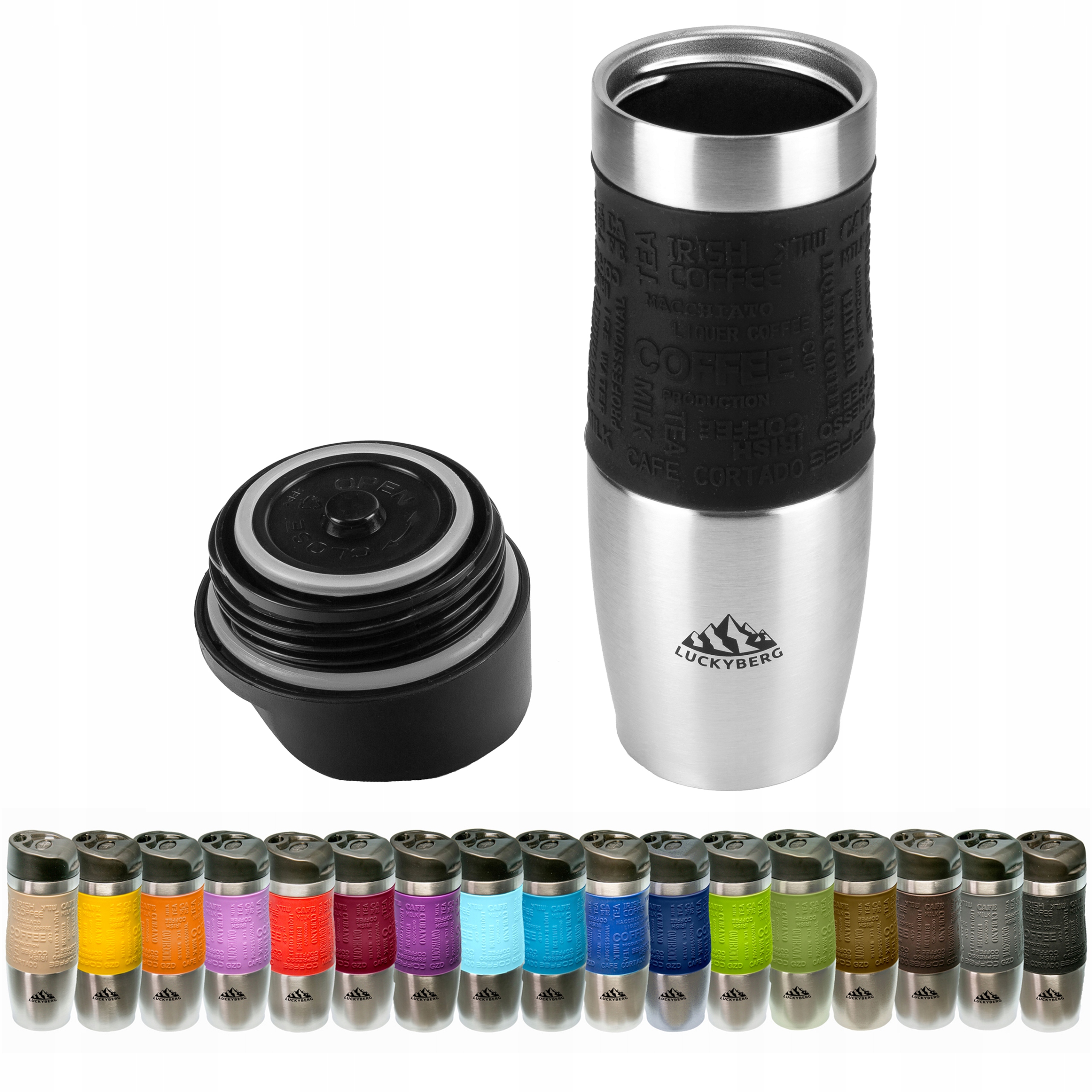 LB-51_K01 Termos Kubek Termiczny 400 ml Luckyberg