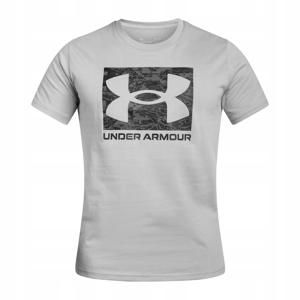 Tričko tričko Under Armour Ua Abc Camo Boxed Logo Titanium/Black M