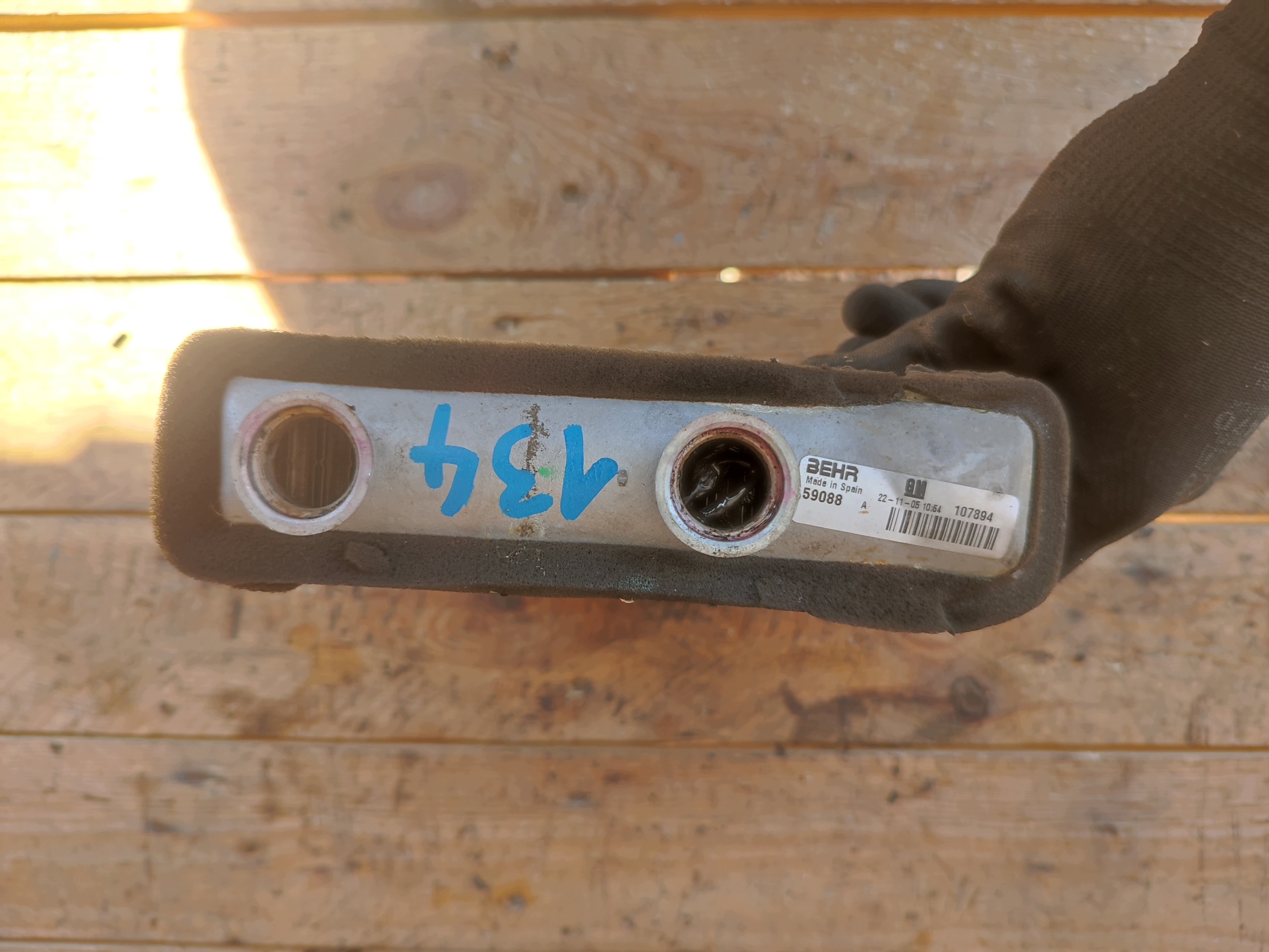 gruppo stufa riscaldamento d’acqua OPEL MERIVA A 59088
