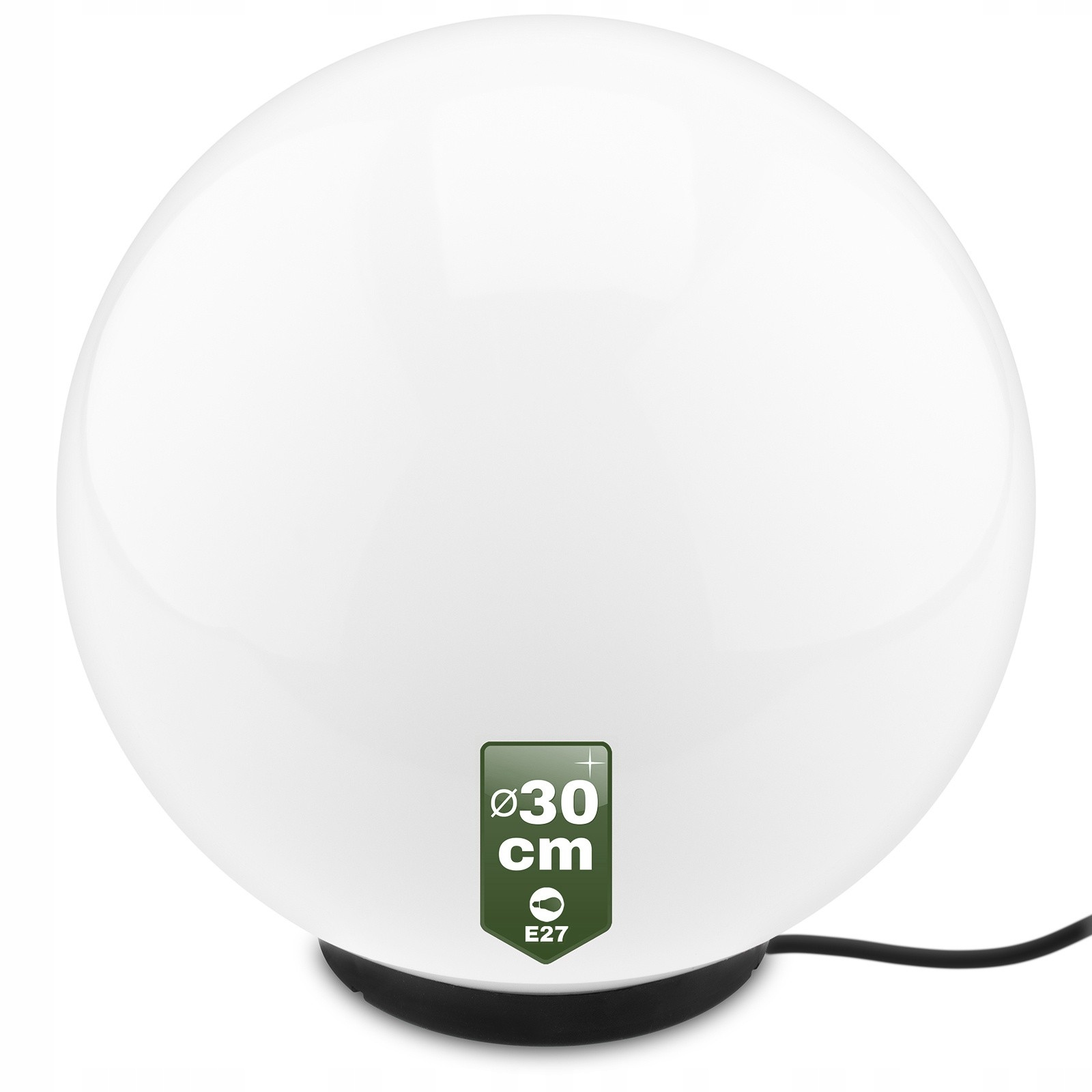 LUMOGR0916 Led zapichovací zahradní koule 30CM E27 IP65 LUMIKULA2 Lumiled