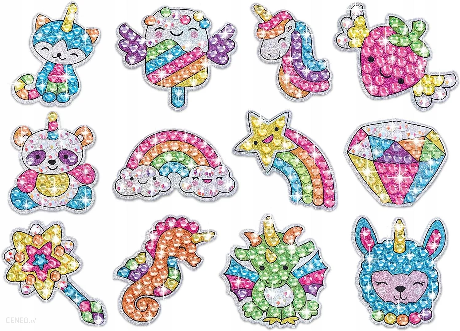 HAFT DIAMENTOWY MOZAIKA WYKLEJANKA DIAMENTOWA NAKLEJKI 5D ZESTAW KREATYWNY Marka inna