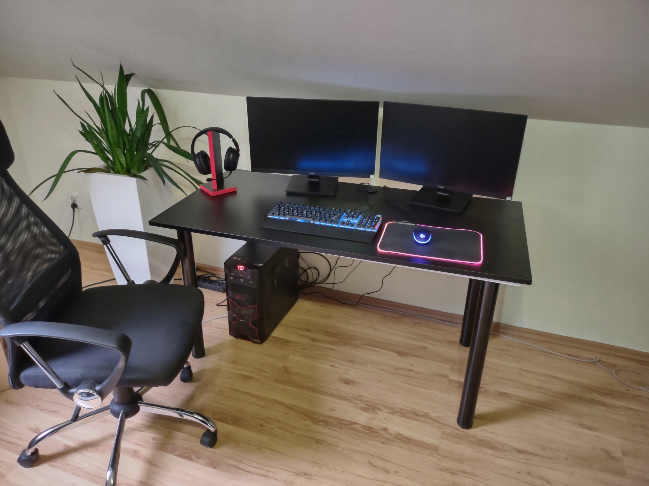 BIURKO GAMINGOWE K6's Desks 120x60 Marka inna