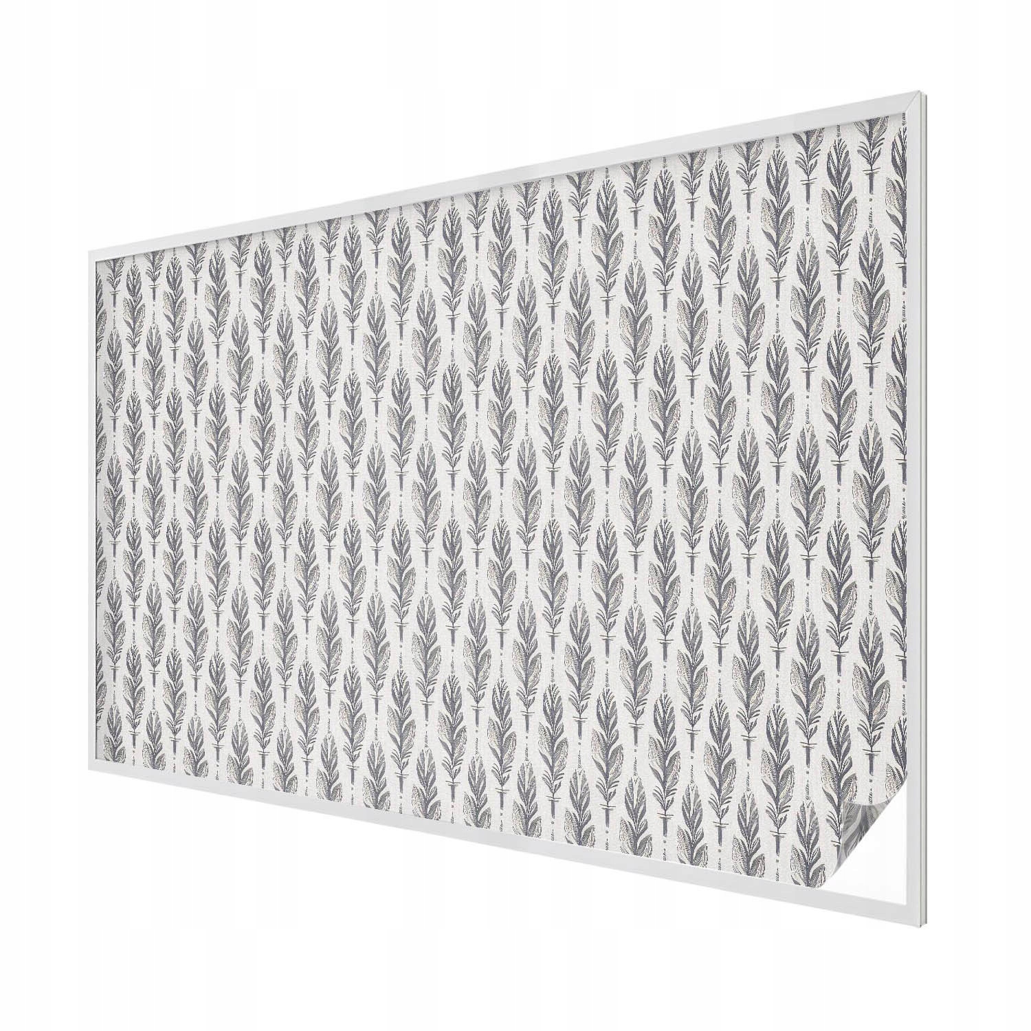 Samolepicí dýha na sklo Dekorativní vitráž Elegantní peří 200x146