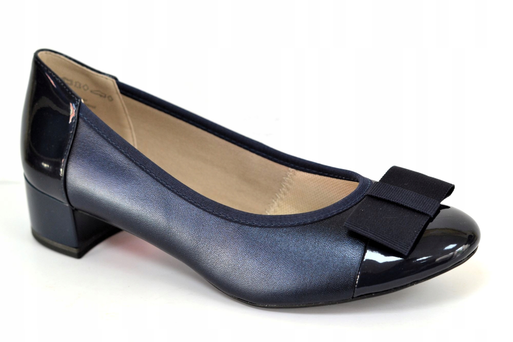 Caprice 22307-42 Lodičky Tmavě Modré Ocean VEL.36