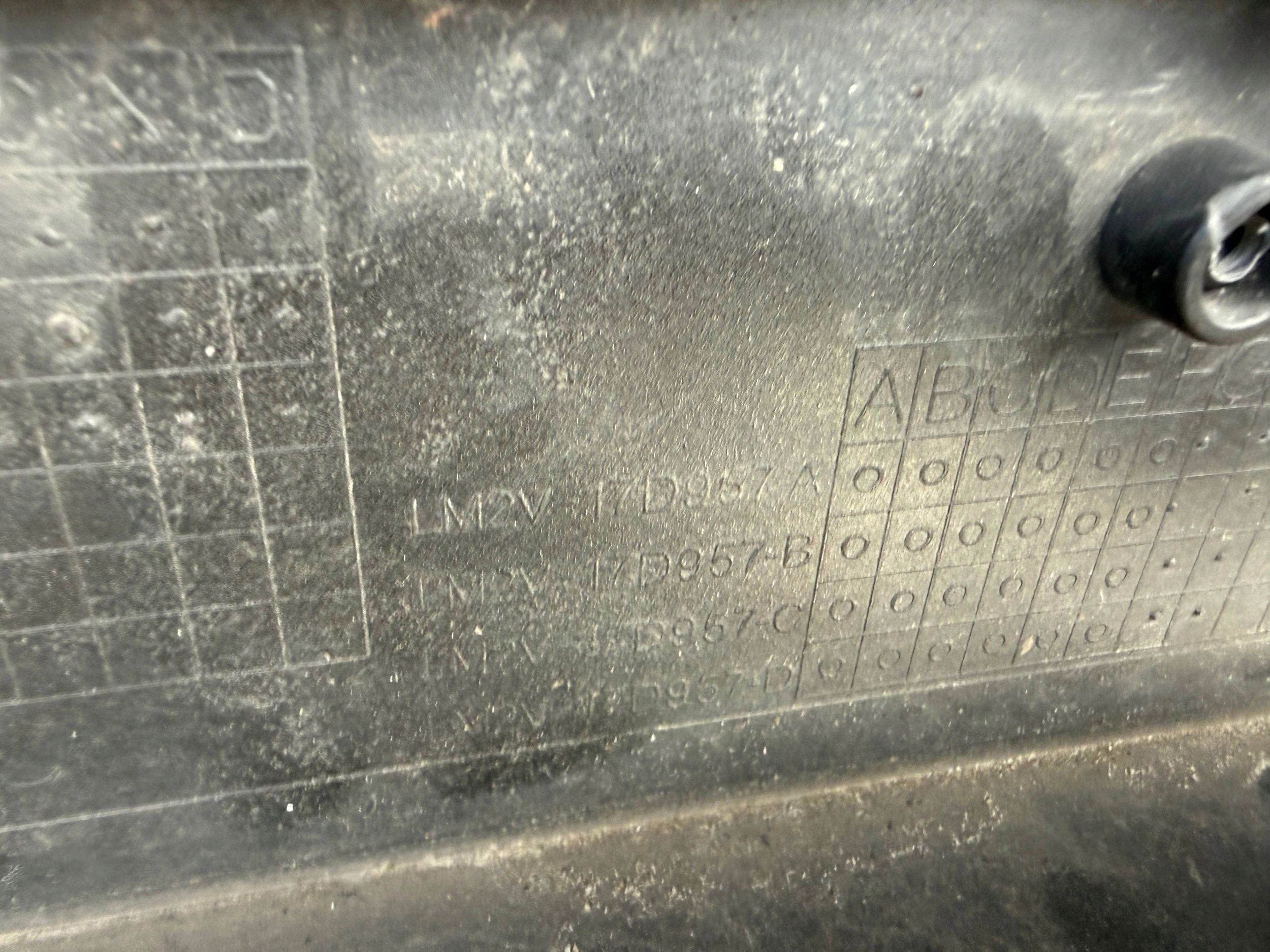 Ford Galaxy Lift 19- bumper front front