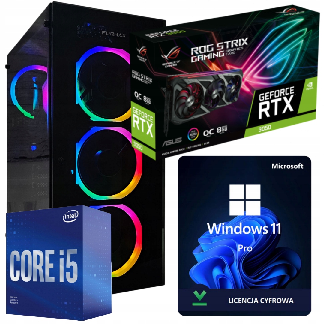 Herní Set Shadowblade i5 12400F|32GB|SSD 1TB M.2.|RTX 3050 6GB