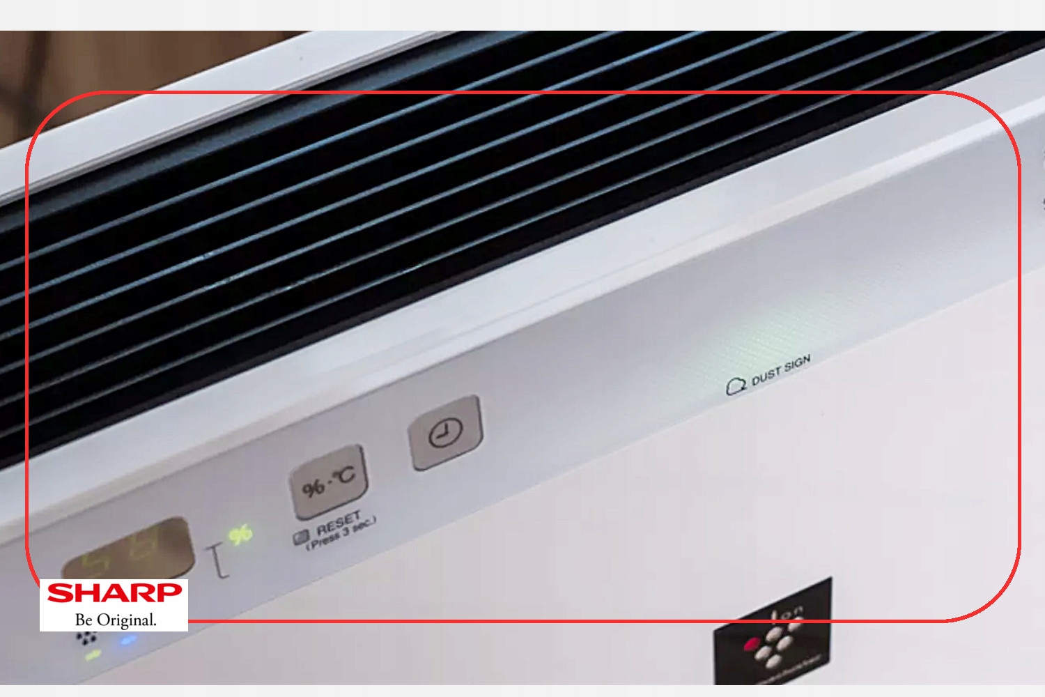 SHARP OCZYSZCZACZ POWIETRZA NAWILŻACZ JONIZATOR 3W1 KC-F32EUW HEPA + ebook Stan opakowania oryginalne