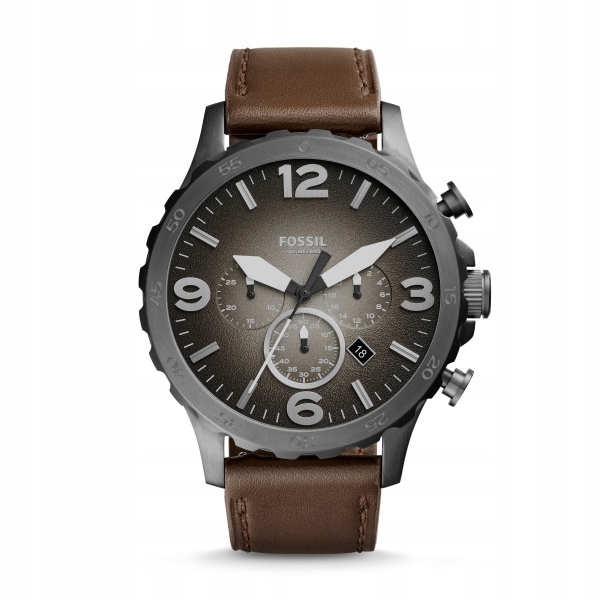 Pasek do zegarka Fossil JR1424 brązowy 24 mm oryginał Marka bez marki