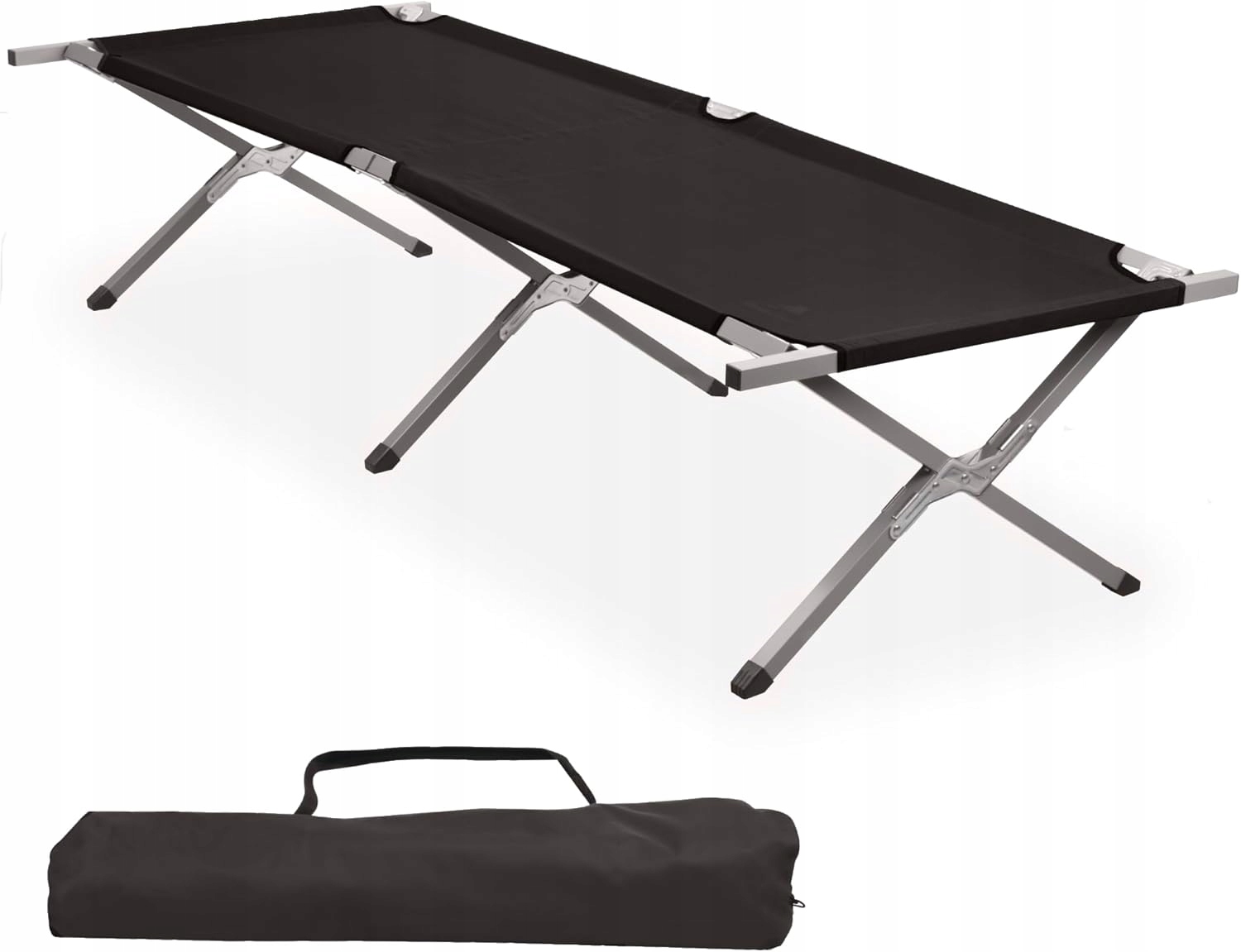 Trizand 23190 Polní lůžko 189 x 70 x 43 cm černá