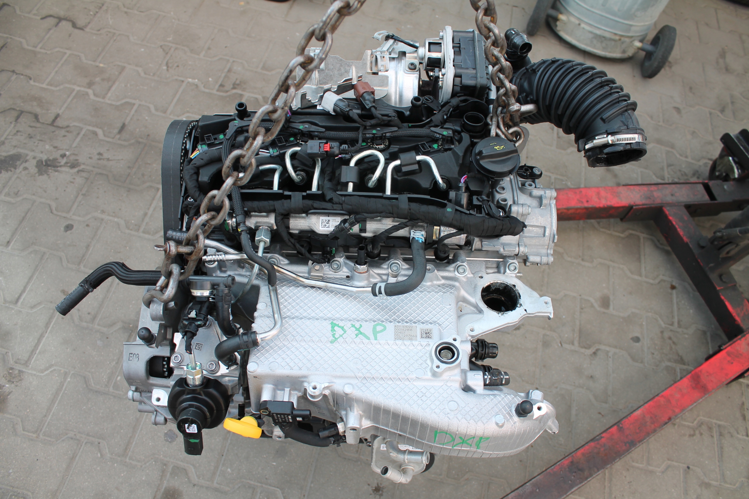 engine complete VW SKODA 2.0 TDI DXP 10TYS KM