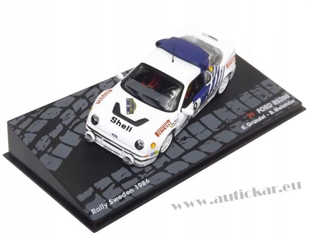 Ford RS200 Sweden 1986 Grundel/Melander Altaya 1:43