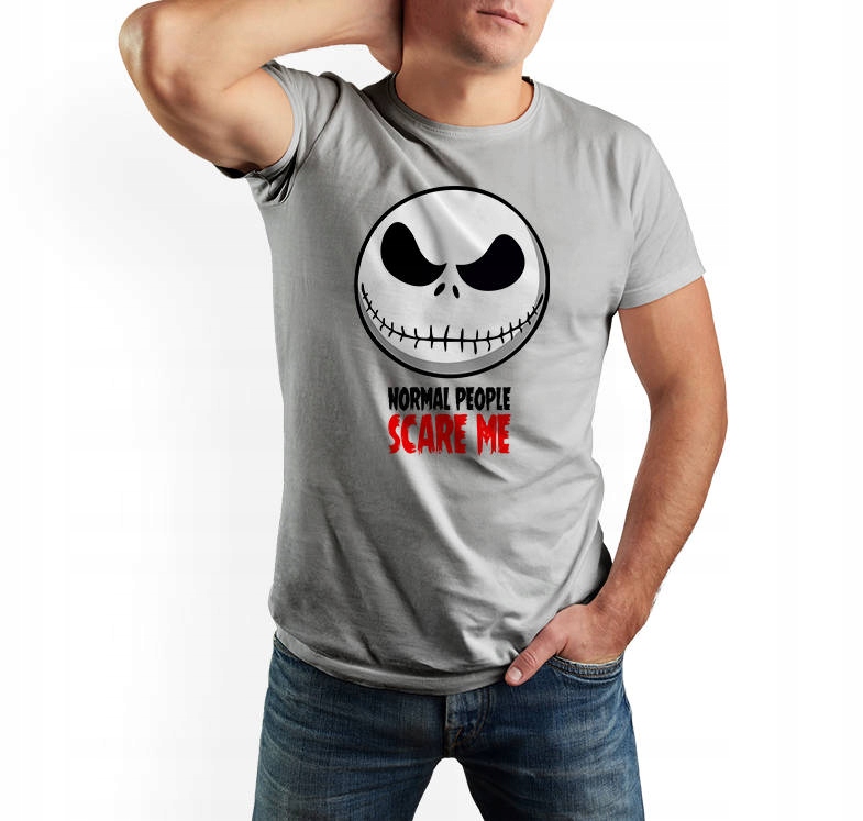 

T-shirt męski Normal People Scare Me M