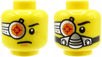 

Lego głowa główka figurki robot cyborg alien