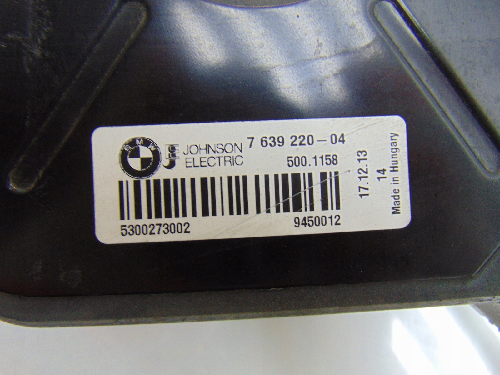 Micro moteur Module Ventilateurs BMW I3 L01 13- 7639220