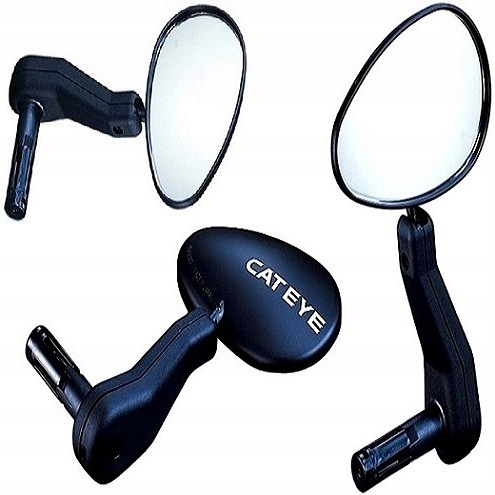 Lekkie Lusterko Rowerowe CATEYE BM-500G LEWE MTB