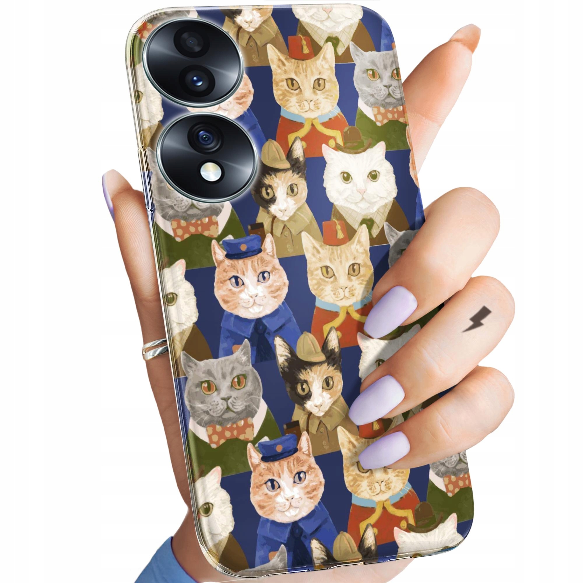 Etui Do Honor 70 Koty Kociaki Kotki Obudowa Pokrowiec Case