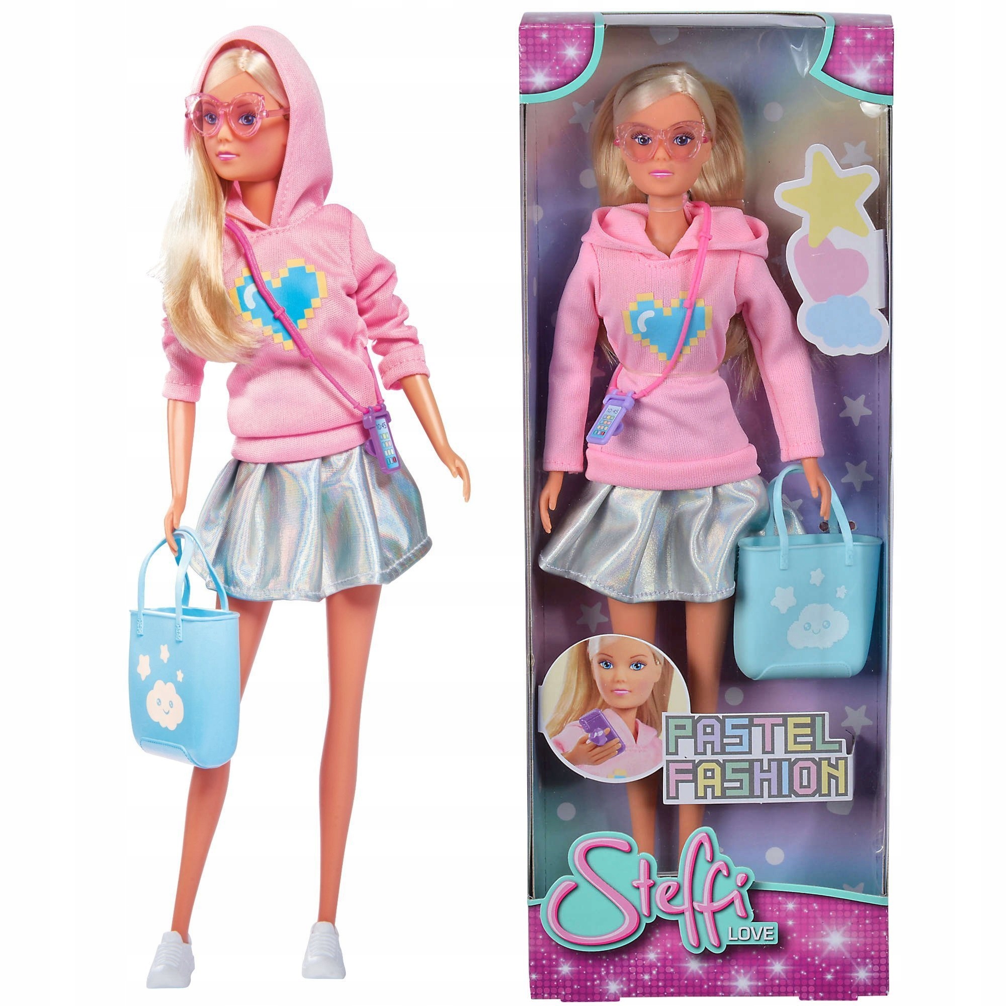 

Steffi Lalka Pastel Fashion Pikselowa Moda +akces.