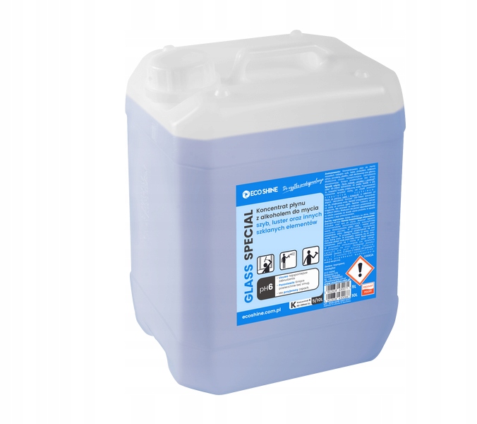 Levně Eco Shine Glass Special 5L – čisticí prostředek na sklo s alkoholem