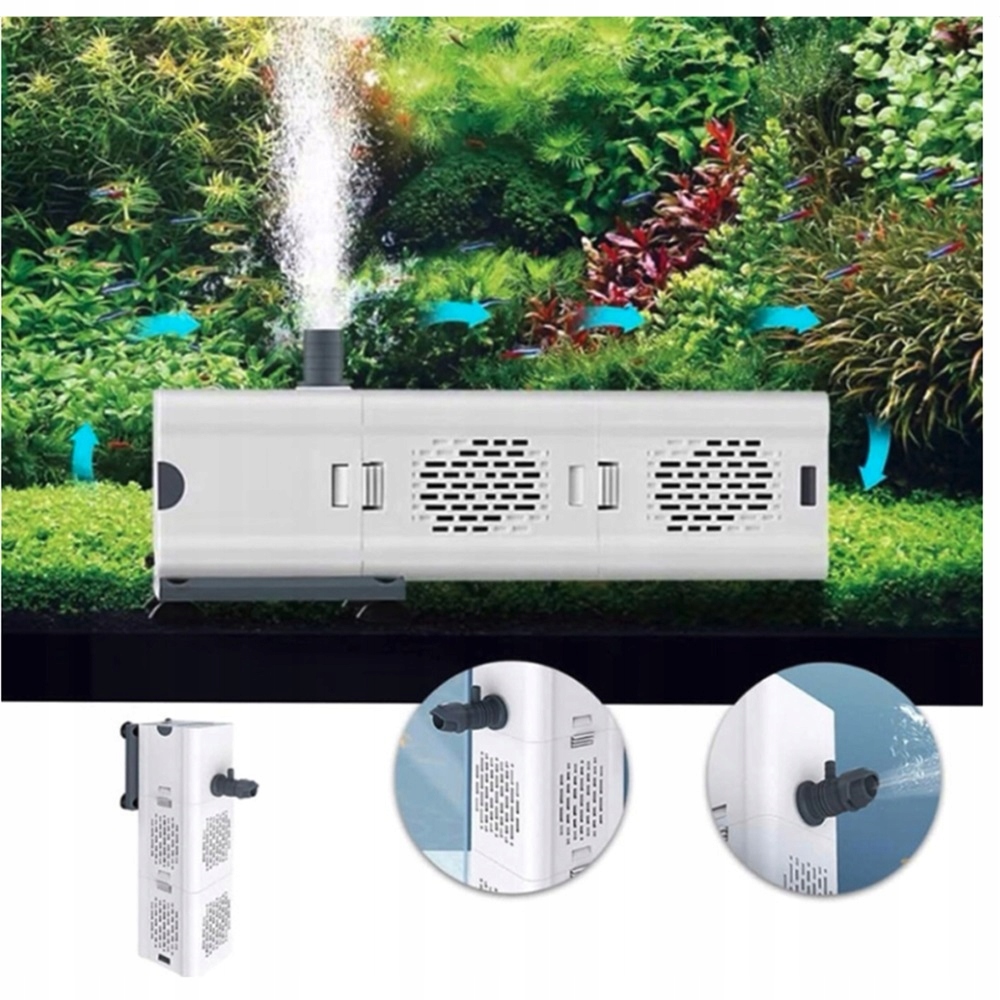 Levně Čerpadlo Do Akvária, Tichý Houbový Filtr, Vnitřní Filtr, Filtrační Čerpadlo