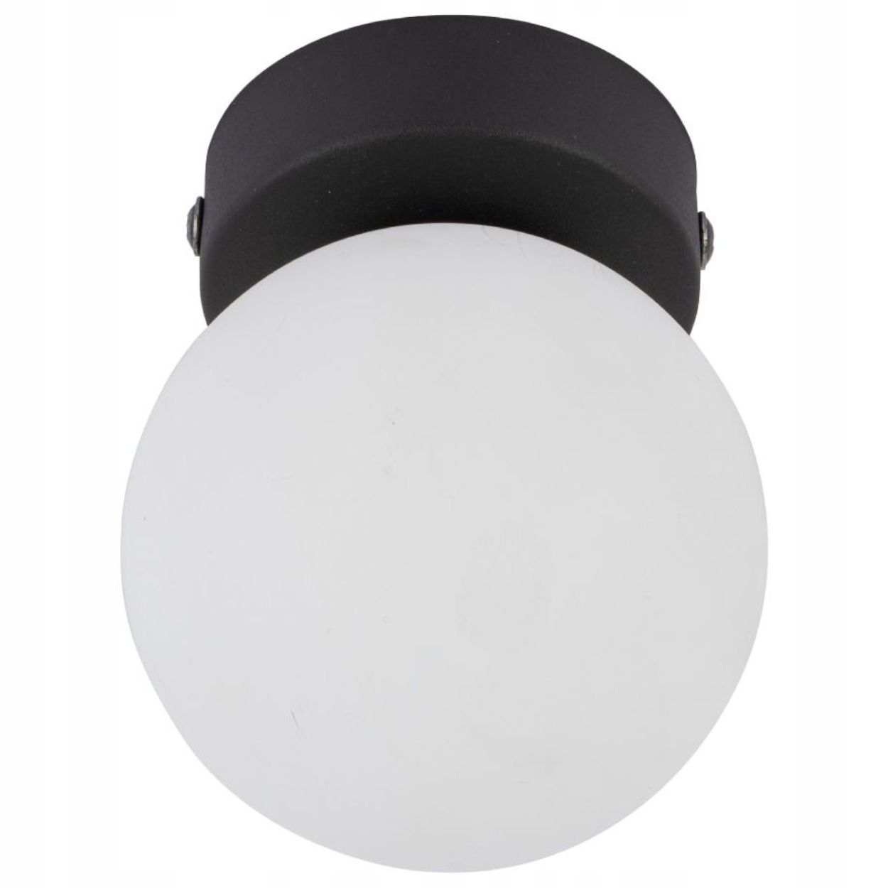 Stropná lampa Vox čierna s bielym tienidlom 1xG9 Stylové Osvetlenie Biela Guľa