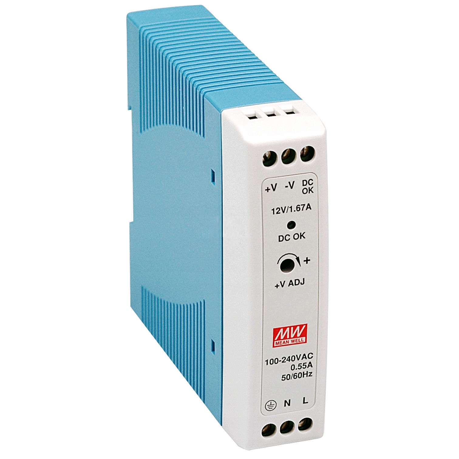

Zasilacz Din Mean Well MDR-20-12 20W 12V 1.67A